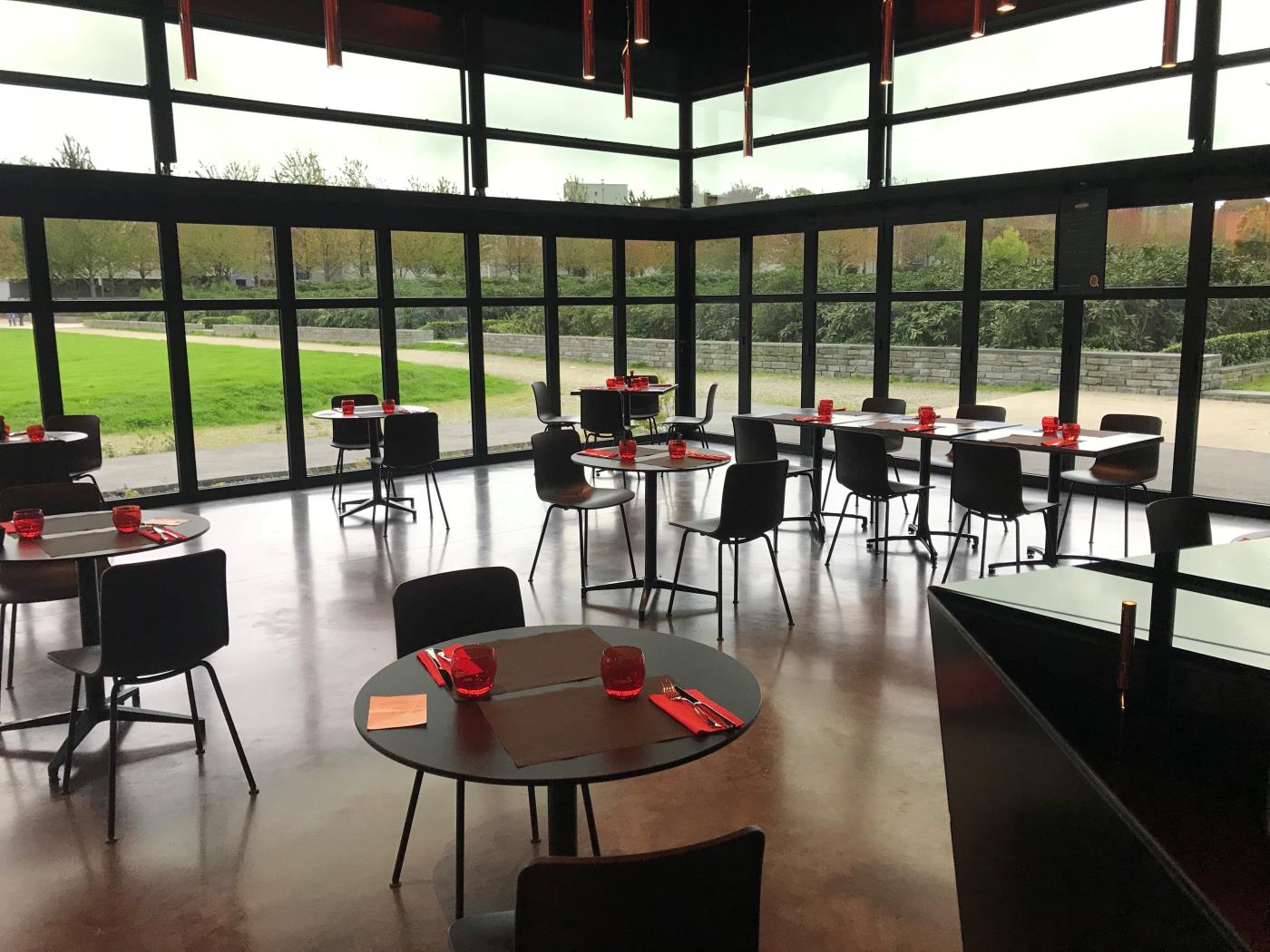 Café et lieu d’échanges du Frac Bretagne